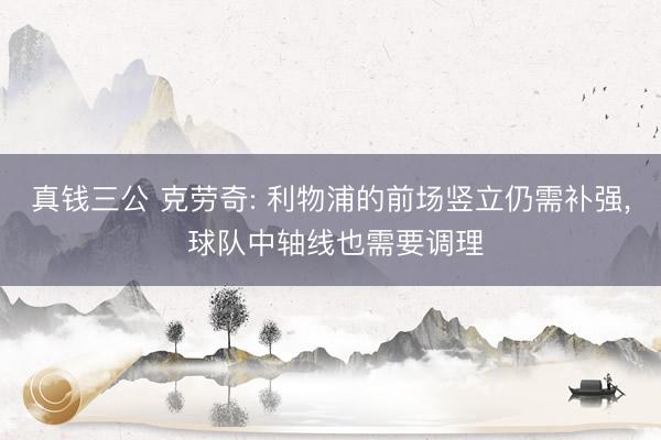 真钱三公 克劳奇: 利物浦的前场竖立仍需补强, 球队中轴线也需要调理